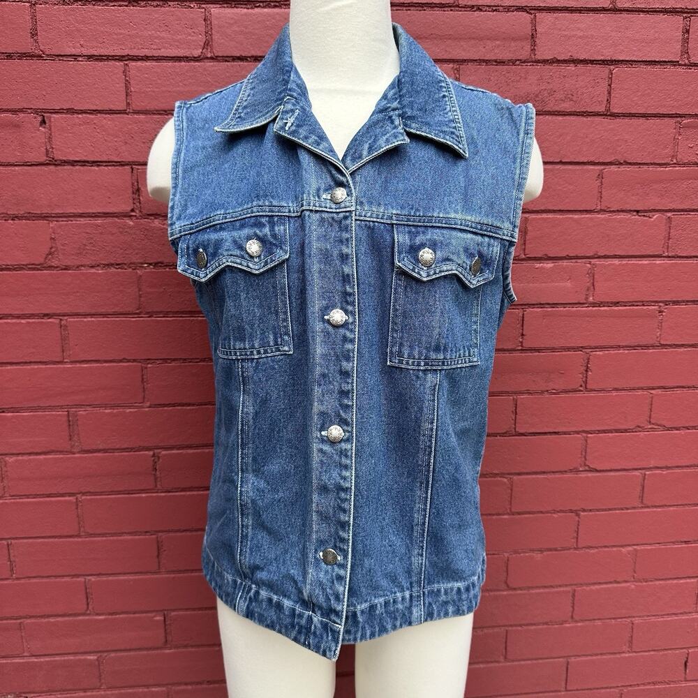 Stonebridge Jean Vest Womens Size‎ Medium